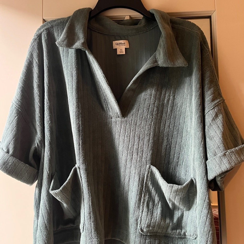 UpWest Deep Green Collared Shirt